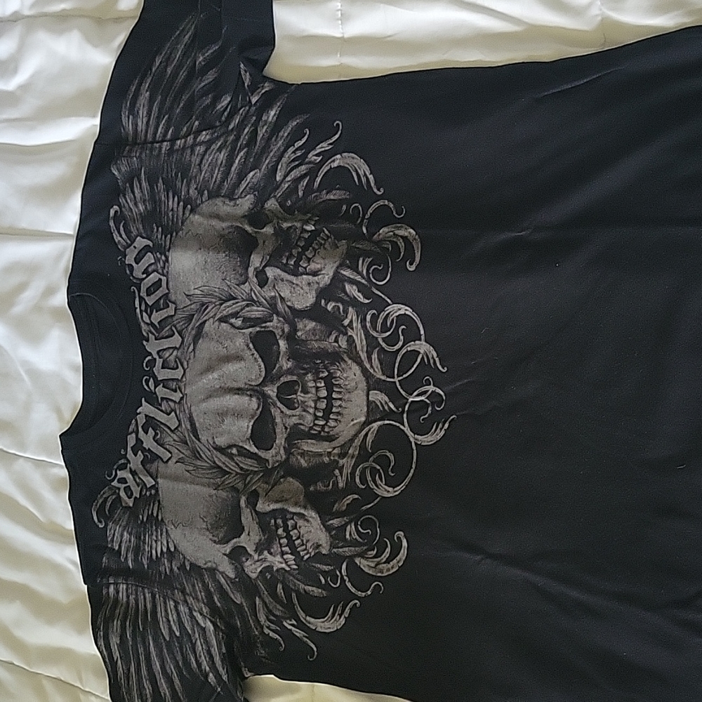 Affliction 3 skulls